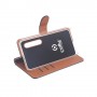 Celly WALLY848 custodia per cellulare 15,5 cm (6.1") Custodia a borsellino Nero, Marrone (WALLY848)
