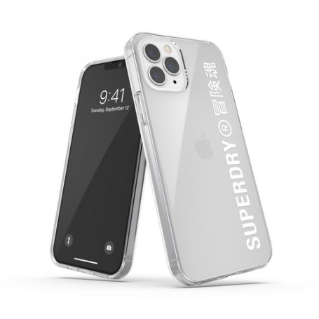 SuperDry 42596 custodia per cellulare 15,5 cm (6.1") Cover Trasparente (42596)