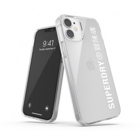SuperDry 42593 custodia per cellulare 13,7 cm (5.4") Cover Trasparente (42593)
