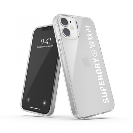 SuperDry 42593 custodia per cellulare 13,7 cm (5.4") Cover Trasparente (42593)