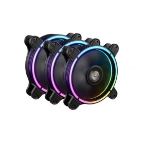 Enermax T.B.RGB AD. Case per computer Ventilatore 12 cm Nero (UCTBRGBA12P-BP3)