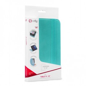 Celly Unitab 25,4 cm (10") Custodia a libro Blu (UNITAB910TF)