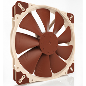 Noctua NF-A20 FLX Case per computer Ventilatore 20 cm Beige, Marrone (NF-A20-FLX)