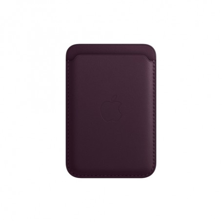Apple Portafoglio MagSafe in pelle per iPhone - Ciliegia scuro (MM0T3ZM/A)
