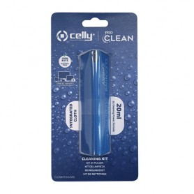 Celly CLEANSTICK20BL kit per la pulizia LCD/LED/Plasma, LCD/TFT/Plasma, Telefono cellulare/smartphone, Computer (CLEANSTICK20BL)