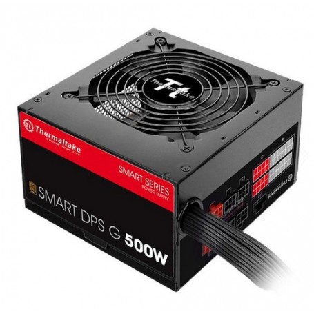 Thermaltake Smart DPS G alimentatore per computer 500 W 24-pin ATX ATX Nero (PS-SPG-0500DPCBEU-B)