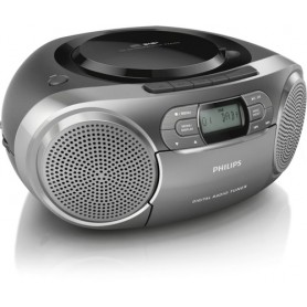 Philips AZB600/12 impianto stereo portatile Digitale 2 W Grigio (AZB600/12)