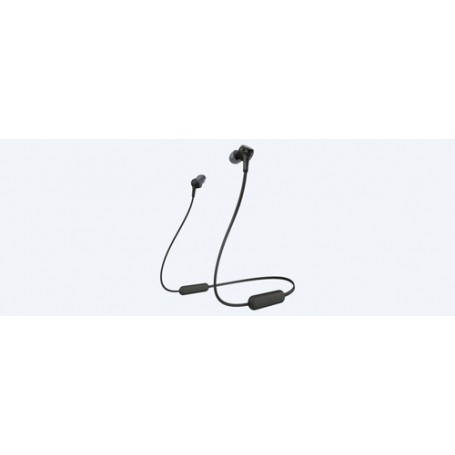Sony WI-XB400 Cuffie Passanuca USB tipo-C Bluetooth Nero (WIXB400B.CE7)