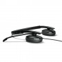EPOS | SENNHEISER ADAPT 165 USB II Cuffia Padiglione auricolare Connettore 3.5 mm USB tipo A Nero (1000916)