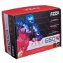 Azza PSAZ-650W(ARGB) alimentatore per computer 20+4 pin ATX ATX Nero (PSAZ 650W-ARGB)