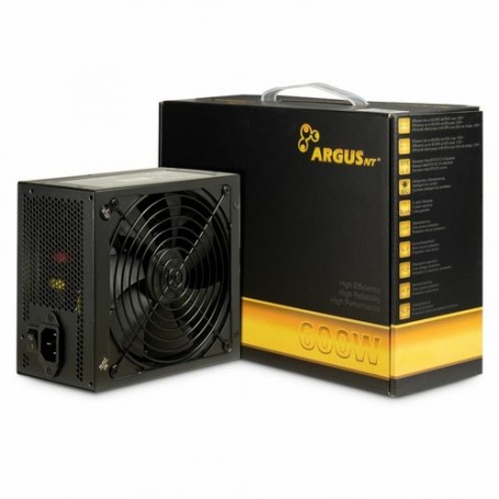 Inter-Tech Argus GPS-600 alimentatore per computer 600 W 20+4 pin ATX ATX Nero (88882181)