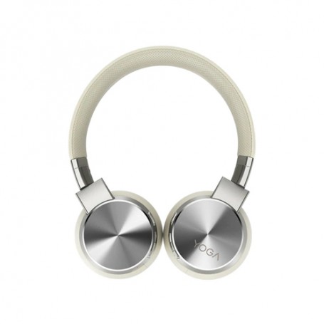 Lenovo Yoga Cuffia Padiglione auricolare Bluetooth Crema, Bianco (GXD0U47643)