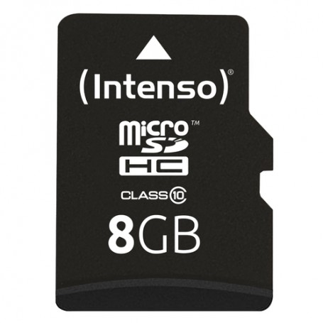 Intenso 8GB MicroSDHC memoria flash Classe 10 (3413460)