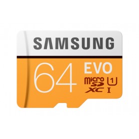 Samsung EVO 64 GB MicroSDXC UHS-I Classe 10 (MB-MP64HA/EU)