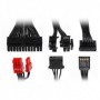 Thermaltake SPG-600DH2CCB alimentatore per computer 600 W 24-pin ATX ATX Nero, Rosso (PS-SPG-0600DPCBEU-B)