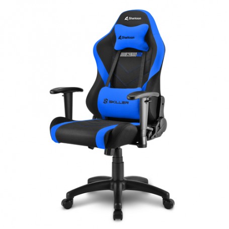 Sharkoon Skiller SGS2 Jr. Sedia per gaming universale Seduta imbottita Nero, Blu (SGS2 JR BK/BL)