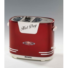 Ariete 186 Pentola a vapore per Hot dog Rosso, Bianco (186_ARI)