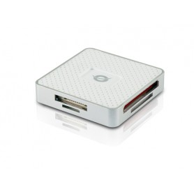 Conceptronic CMULTIRWU3 lettore di schede USB 3.2 Gen 1 (3.1 Gen 1) Argento, Bianco (CMULTIRWU3)