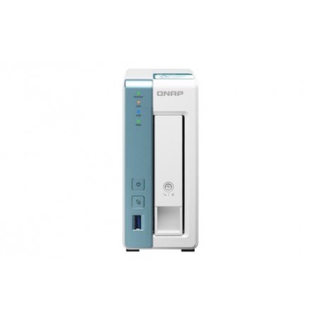 QNAP TS-131K server NAS e di archiviazione Tower Collegamento ethernet LAN Turchese, Bianco Alpine AL-214 (TS-131K)