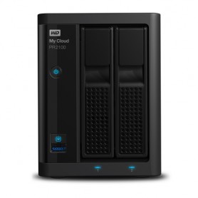 Western Digital My Cloud PR2100 NAS Desktop Collegamento ethernet LAN Nero N3710 (WDBBCL0000NBK-EESN)