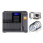 QNAP TL-D1600S contenitore di unità di archiviazione Box esterno HDD/SSD Nero, Grigio 2.5/3.5" (TL-D1600S)