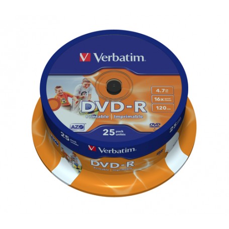 Verbatim 43538 DVD vergine 4,7 GB DVD-R 25 pz (43538/25)