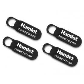 Hamlet HWCAMCV4 accessorio per webcam Copertura di protezione per privacy Nero (HWCAMCV4)