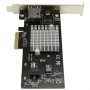 StarTech.com Scheda di Rete RJ 45 Ethernet PCI express ad 1 porta da 10GBase - Adattatore PCIe NIC Gigabit Ethern (ST10000SPEXI)