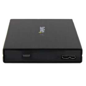 StarTech.com Box Esterno HDD per disco rigido SATA III 2.5" USB 3.0 con UASP in alluminio con cavo incorporato - 6G (S2510BMU33)