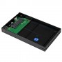 StarTech.com Box Esterno HDD per disco rigido SATA III 2.5" USB 3.0 con UASP in alluminio con cavo incorporato - 6G (S2510BMU33)