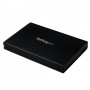 StarTech.com Box Esterno HDD per disco rigido SATA III 2.5" USB 3.0 con UASP in alluminio con cavo incorporato - 6G (S2510BMU33)