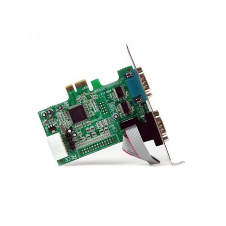 StarTech.com Scheda seriale PCI Express nativa a 2 porte RS-232 con 16550 UART (PEX2S553)