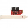 StarTech.com Scheda PCIe SATA - Scheda di Espansione PCIe SATA a 4 porte 6 Gbps - Staffa a Profilo Basso/A (4P6G-PCIE-SATA-CARD)