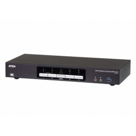 ATEN Switch KVMP™ schermo doppio USB 3.0 4K DisplayPort a 4 porte (CS1944DP-AT-G)