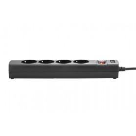 APC PZ42I-GR unità di distribuzione dell'energia (PDU) 4 presa(e) AC Nero (PZ42I-GR)