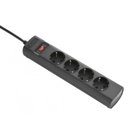 APC PZ42IZ-GR unità di distribuzione dell'energia (PDU) 4 presa(e) AC Nero (PZ42IZ-GR)