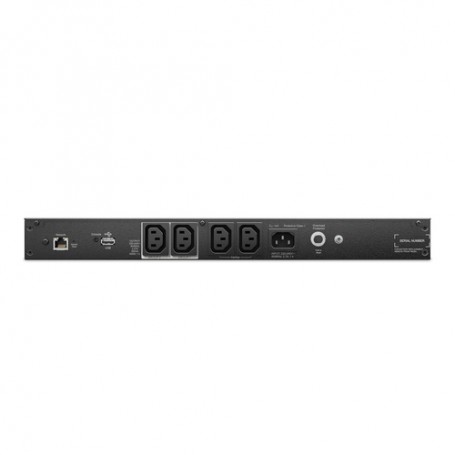APC SMART-UPS C LI-ON 500VA SHORT DEPTH 230V NETWORK CARD A linea interattiva 0,5 kVA 400 W 4 presa(e) AC (SCL500RMI1UNC)