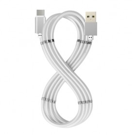 Celly USBUSBCMAGWH cavo USB 1 m USB 3.2 Gen 1 (3.1 Gen 1) USB A USB C Bianco (USBUSBCMAGWH)