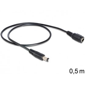 DeLOCK 83290 cavo di alimentazione Nero 0,5 m (83290)