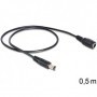 DeLOCK 83290 cavo di alimentazione Nero 0,5 m (83290)