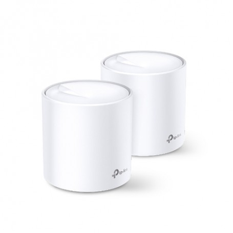 TP-LINK Deco X20 (2-pack) router wireless Gigabit Ethernet Dual-band (2.4 GHz/5 GHz) 4G Bianco (DECO X20(2-PACK))