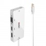 Lindy 38311 hub di interfaccia 21600 Mbit/s Bianco (38311)
