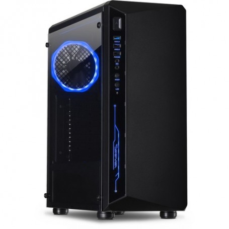 Inter-Tech C-3 Saphir Tower Nero (88881300)