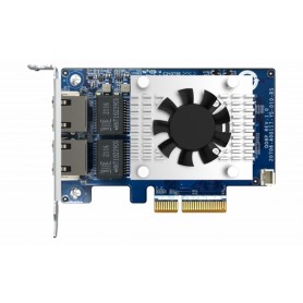 QNAP QXG-10G2TB scheda di rete e adattatore Interno Ethernet 10000 Mbit/s (QXG-10G2TB)