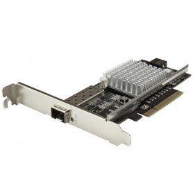 StarTech.com Scheda di rete PCIe ad 1 porta 10G Open SFP+ con Chip Intel - MM/SM (PEX10000SFPI)