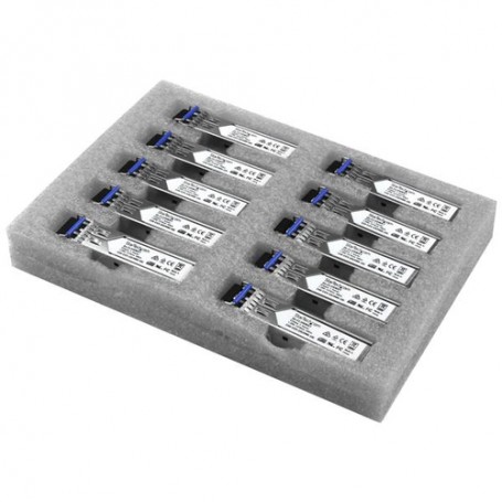 StarTech.com Cisco GLC-LH-SM Compatibile Ricetrasmettitore SFP - 1000BASE-LX/LH - 10 unità (GLCLHSM10PST)