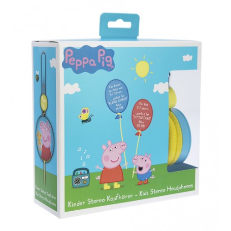 OTL Technologies Peppa Pig Cuffie Cablato A Padiglione MUSICA Blu (PP0582D)