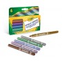 Crayola 58-8828 marcatore Metallico, Multicolore 6 pz (58-8828)