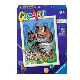 Ravensburger CreArt Best Friends Colore per kit di verniciatura in base ai numeri (28935)