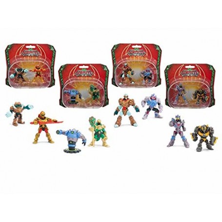 Gormiti S2 Mini Figures Blister, 2 Pezzi, Assortiti 2 (GRE30000)